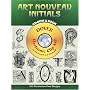 Art Nouveau Initials CD-ROM and Book (Dover Pictorial Archives)