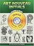 Art Nouveau Initials CD-ROM and Book (Dover Pictorial Archives)