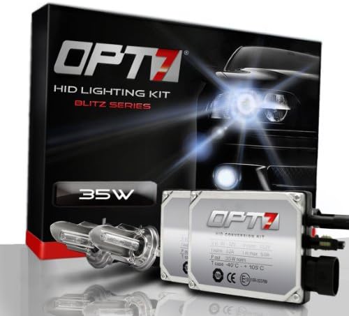 OPT7® Blitz 35w Xenon HID Conversion Kit (04-11 CHEVROLET AVEO) H4 Bi-Xenon 10000K Deep Blue