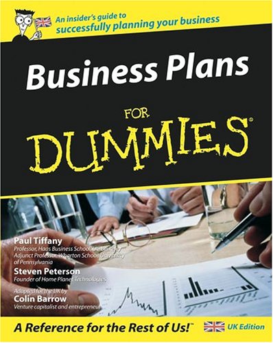 City Travel Guides Discounted  Books : Business Plans for Dummies (For Dummies)