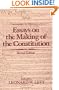 Essays on the Making of the Constitution