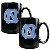 North Carolina Tar Heels NCAA 2pc Coffee Mug Set