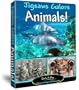Jigsaws Galore Animals! Puzzle Game for Windows PC: Puzzle Themes Include Exotic Wildlife From Alligators to Zebras and Familiar Pets Like Cats, Dogs, Turtles, Squirrels, Deer, Fish, Insects Plus Much More