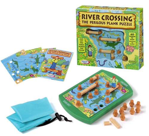 Childrens Toyshop   : River Crossing - The Perilous Plank Puzzle