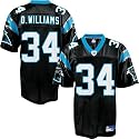 Reebok NFL Equipment Carolina Panthers #34 DeAngelo Williams Youth Black Replica Football Jersey