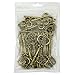 LolliBeads (TM Mixed 4 Set of Extra Large Skeleton Keys in Antique Bronze - 20 Keys
