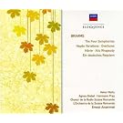 Brahms : les quatre Symphonies - Requiem allemand