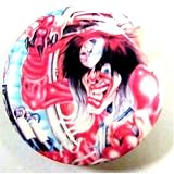 Motley Crue~ Motley Crue Button~ Rare Authentic Vintage Button!!~ Approx 1
