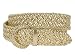 Metallic Braided Woven Belt