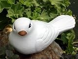 Eigenschaften Tiefes Kunsthandwerk GbR  / Steinfigur Tierfigur Taube weiß