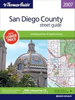 The Thomas Guide 2007 San Diego County street guide, including portions of Imperial County
