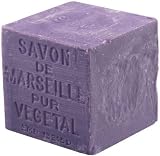 Savon de Marseille soap cube original authentic oil lavender scented soap 400 g 13.3 oz block