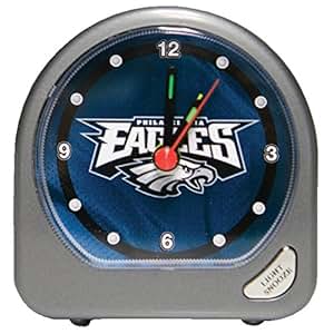 NFL Philadelphia Eagles Alarm Clock, Black