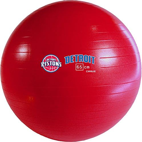 Cirrus Fitness Stability Ball, Detroit Pistons, 65 cm