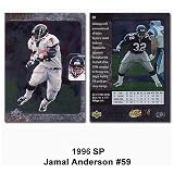 SP Atlanta Falcons Jamal Anderson 1996 Rookie Card