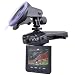2.5" Wired Video Camera DIY Dash Cam Kit w/6 Bright Light LEDs, Mount & microSDHC Slot- Ideal for Car Security!