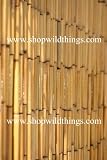 Plain Bamboo Beaded Curtain 70 Strands