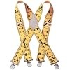 Custom LeatherCraft 110RUL Heavy Duty Tape Rule Elastic Suspenders