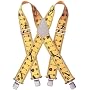 Custom LeatherCraft 110RUL Heavy Duty Tape Rule Elastic Suspenders