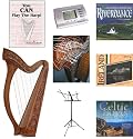 38" Beginners Wexford Harp Package, Complete Celtic Package