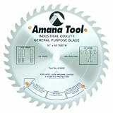 Amana Tool 610400 General Purpose Cut Off 10-Inch 40 Tooth ATB 5/8 Bore Saw Blade
