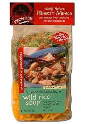 Frontier Soups Hearty Meals Wisconsin Lakeshore Wild Rice Soup, 6-Ounce Bags (Pack of 4)