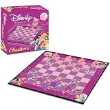 Disney Princess Checkers and Tic-Tac-Toe Combo