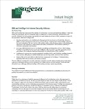 Review The Sageza Group  / IBM and VeriSign Ink Internet Security Alliance