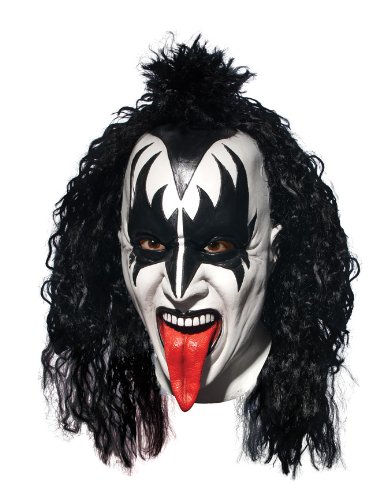 Kiss Deluxe Adult Overhead The Demon Mask