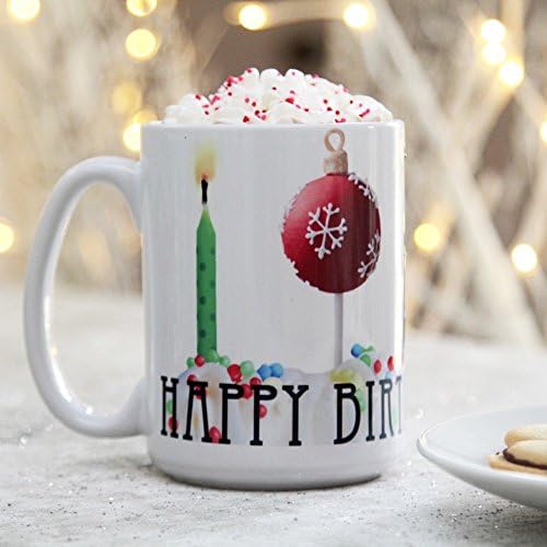 happy birthday Jesus Cake Pop Mug