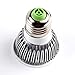 110V 4W E26/E27 LED Light Bulb - 3200K Warm White LED Spotlight - 50Watt Equivalent - 330 Lumen 45 Degree Beam Angle