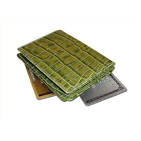 DataSafe� Italian Leather Credit Card Wallet