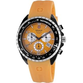 Swiss Military Hanowa Men's 06-4096-13-079 Sealander Sport Orange Dial Watch