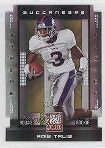 Aqib Talib #20/24 New York Giants, Tampa Bay Buccaneers (Football Card) 2008 Donruss Elite Status #196