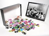 Photo Jigsaw Puzzle of HANK AARON (1934- ). American baseball player. Being embraced and congratulated from Granger Art on Demand