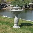 Smart Solar/Smart Solar 34222R01 Country Gardens Two-Tier Solar Fountain Grey