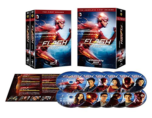 THE FLASH / フラッシュ ＜ファースト・シーズン＞ コンプリート・ボックス(12枚組) グラント・ガスティン キャンディス・パットン リック・コスネット ダニエル・パナベイカー カルロス・ヴァルデス