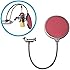 NEEWER&reg; Red Studio Microphone Mic Wind Screen Pop Filter Mask Shield