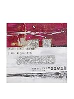 CM Creation Cuadro Textil Burgundy Union Square 80X80 Cm