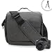 Premium Sony Camera Shoulder Bag & Carrying Travel Case with Weather Resistant Design and Adjustable Shoulder Strap for Sony SLT-A58 , SLT-A99 , SLT-A37 / Alpha NEX-3N , NEX-6 , NEX-5R , NEX-F3 and More DSLR & Alpha Digital Cameras ** Includes Mini Tripod **