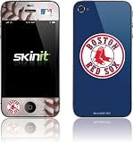 Skinit Boston Red Sox Game Ball Vinyl Skin for Apple iPhone 4 / 4S
