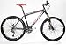 Bergziege Walliser Bergziege Deore (V-Brake) Fahrrad MTB ziegengrau