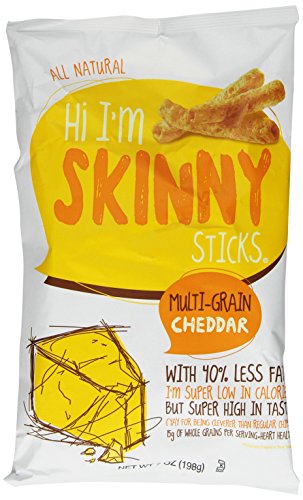Hi I'm Skinny Sticks, Cheddar Multigrain, 7-Ounce