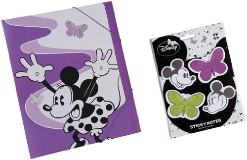 Heunec 016576 - Crazy Disney - Sammelmappe striking purple und sticky Notes Preisvergleich