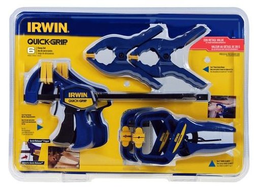 Irwin Quick-Grip 6 Piece Clamp Set