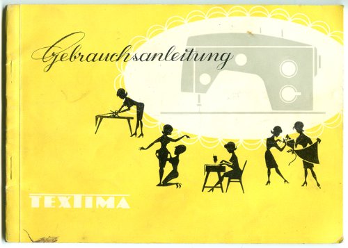 Gebrauchsanleitung der Zickzack-Nähmaschine 8014/22 und der Zickzack-Automatik-Nähmaschine 8014/33