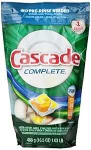 Cascade Complete All-in-1 ActionPacs Citrus Breeze Scent Dishwasher Detergent 26 Count