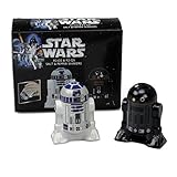 Star Wars Salt and Pepper Shakers - R2D2 and R2Q5 - Add a little Star Wars to every Meal