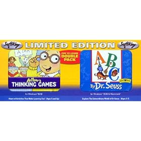 Dr Seuss ABC & Arthur's Thinking Games Double Pack