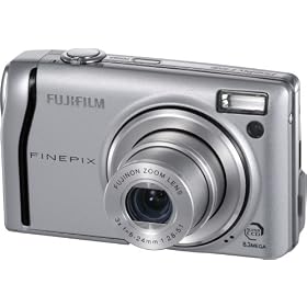 Fuji FinePix F40fd Digital Camera - Silver (8.0MP, 3x Optical Zoom ) 2.5" LCD